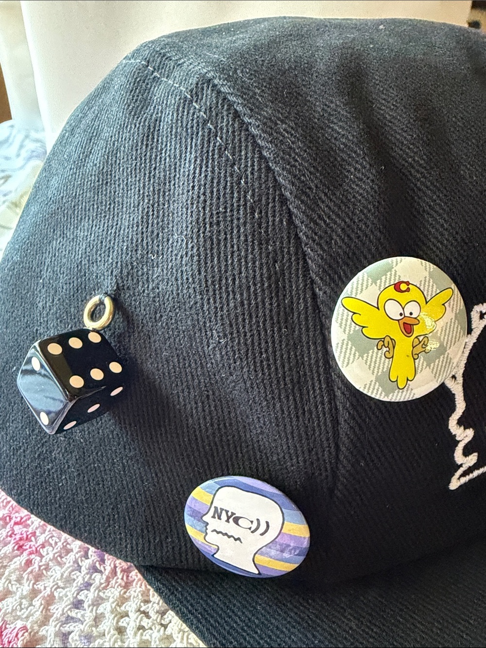🧢🧠🧢 Coach Brain Dead Biker Pin Hat 🧢🧠🧢 NWT 🧢🧠🧢 - Picture 6 of 16
